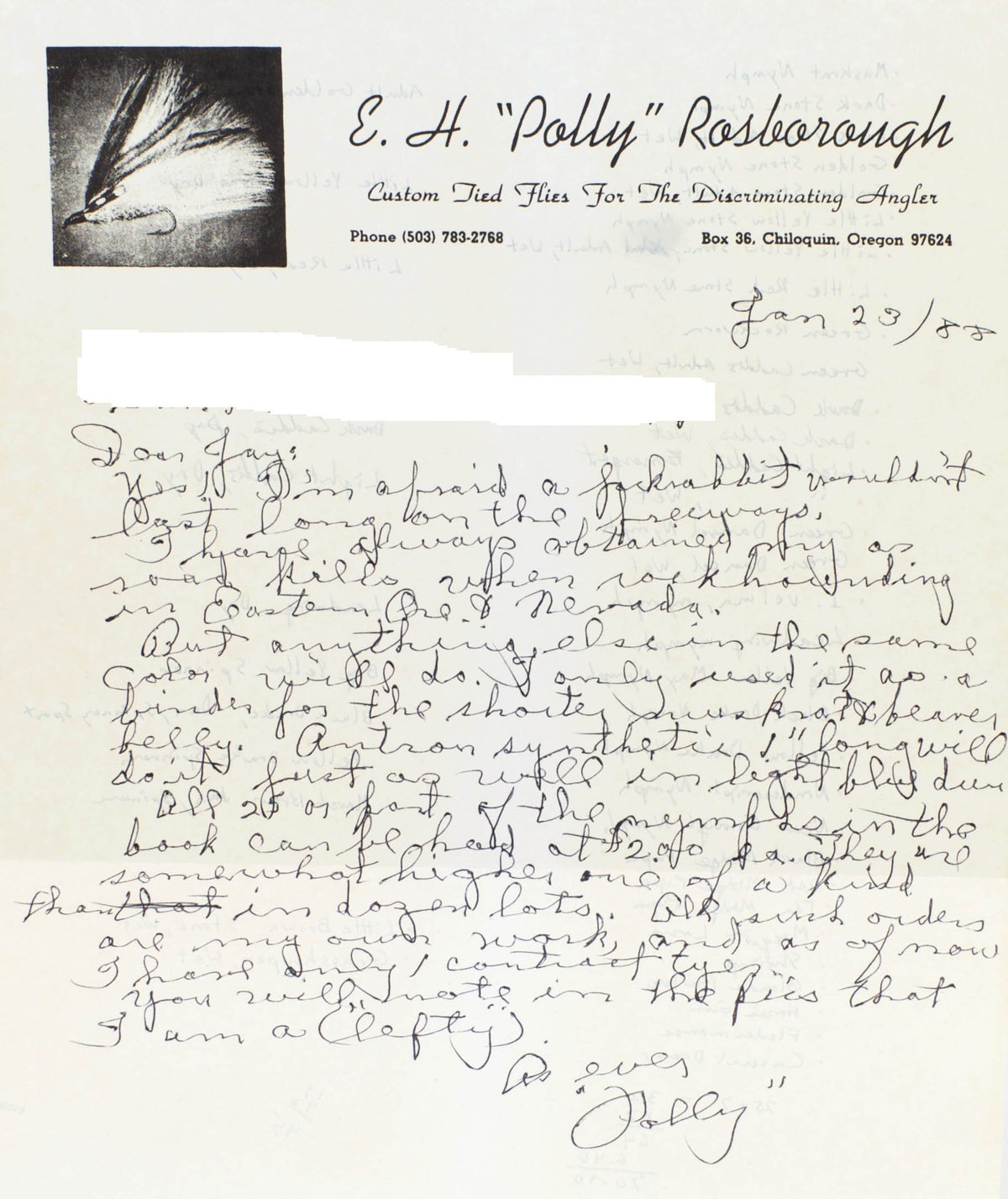 Rosborough, Polly - Fly Collection 