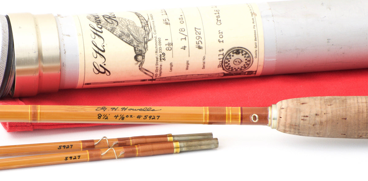 Howells, Gary -- 8'6 5wt Bamboo Rod 