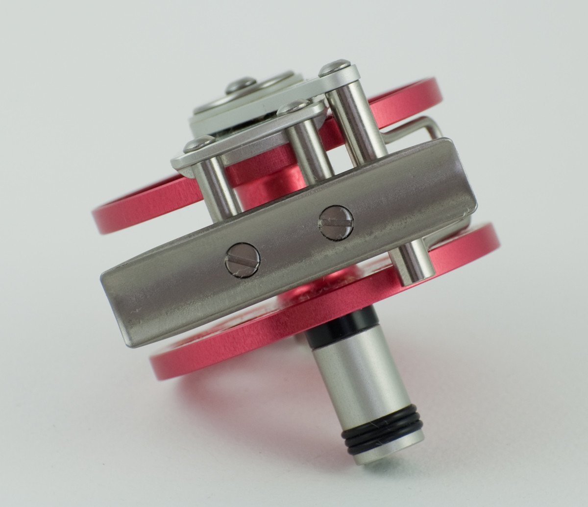 Ari 't Hart Mach 0 silver/red fly reel - mint