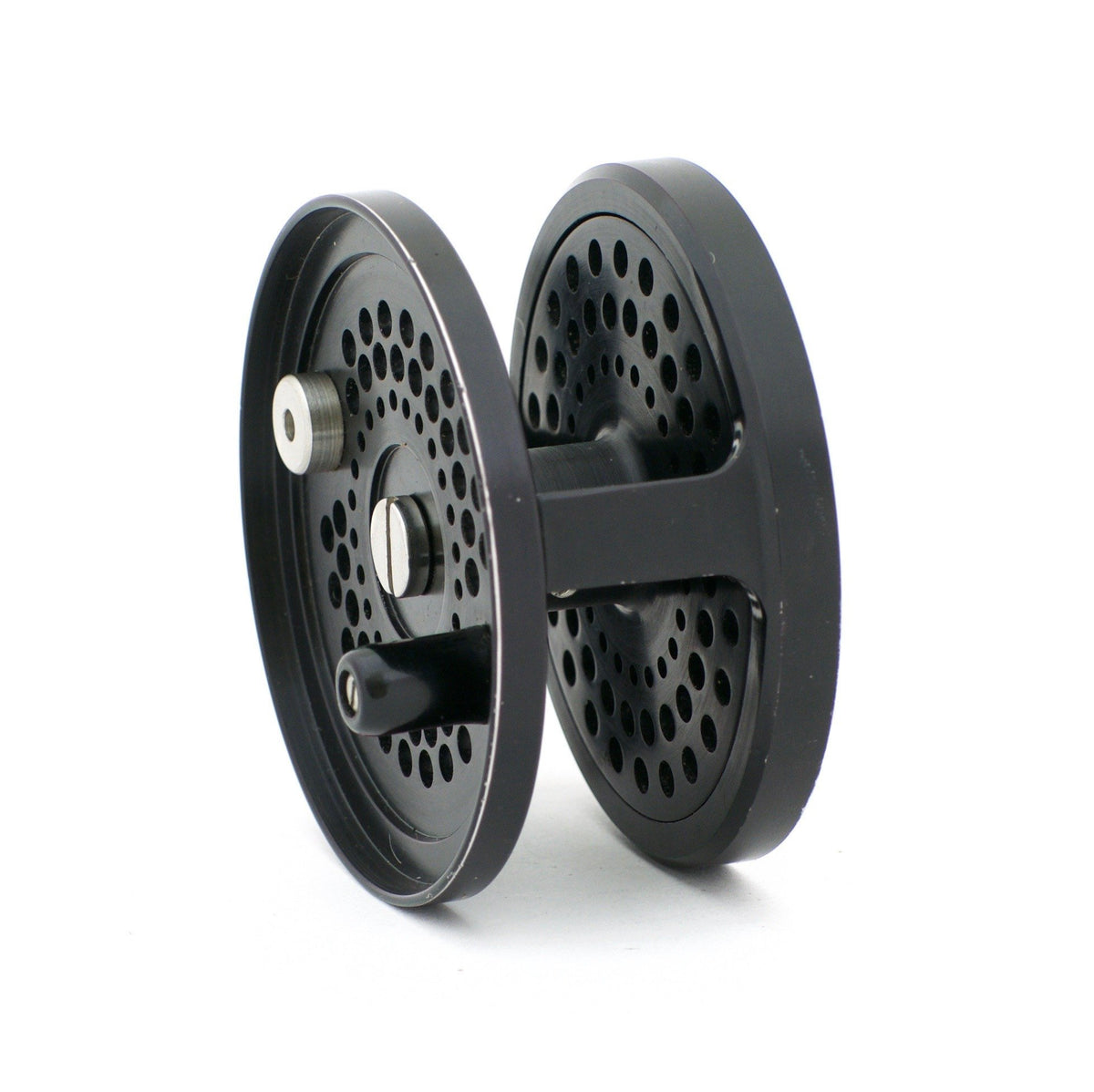 Lee Wulff Ultimate Reel (designed by Stanley Bogdan) - with original Homa leather case