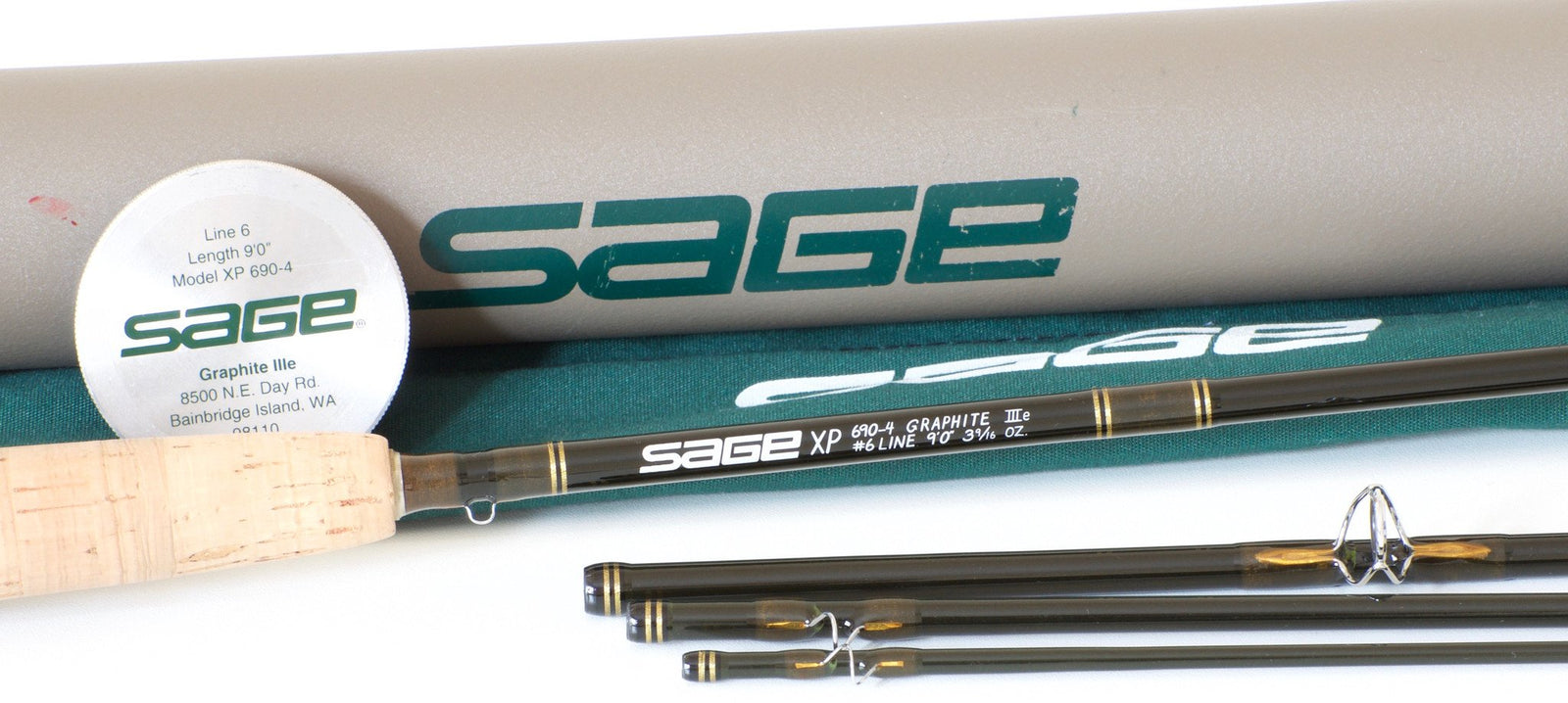 Sage XP Graphite IIIe Fly Rod - Model 690-4 