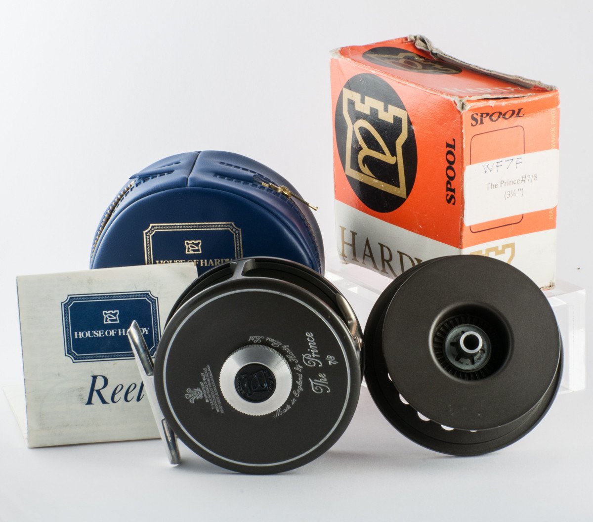Hardy Prince 7/8 fly reel and spare spool