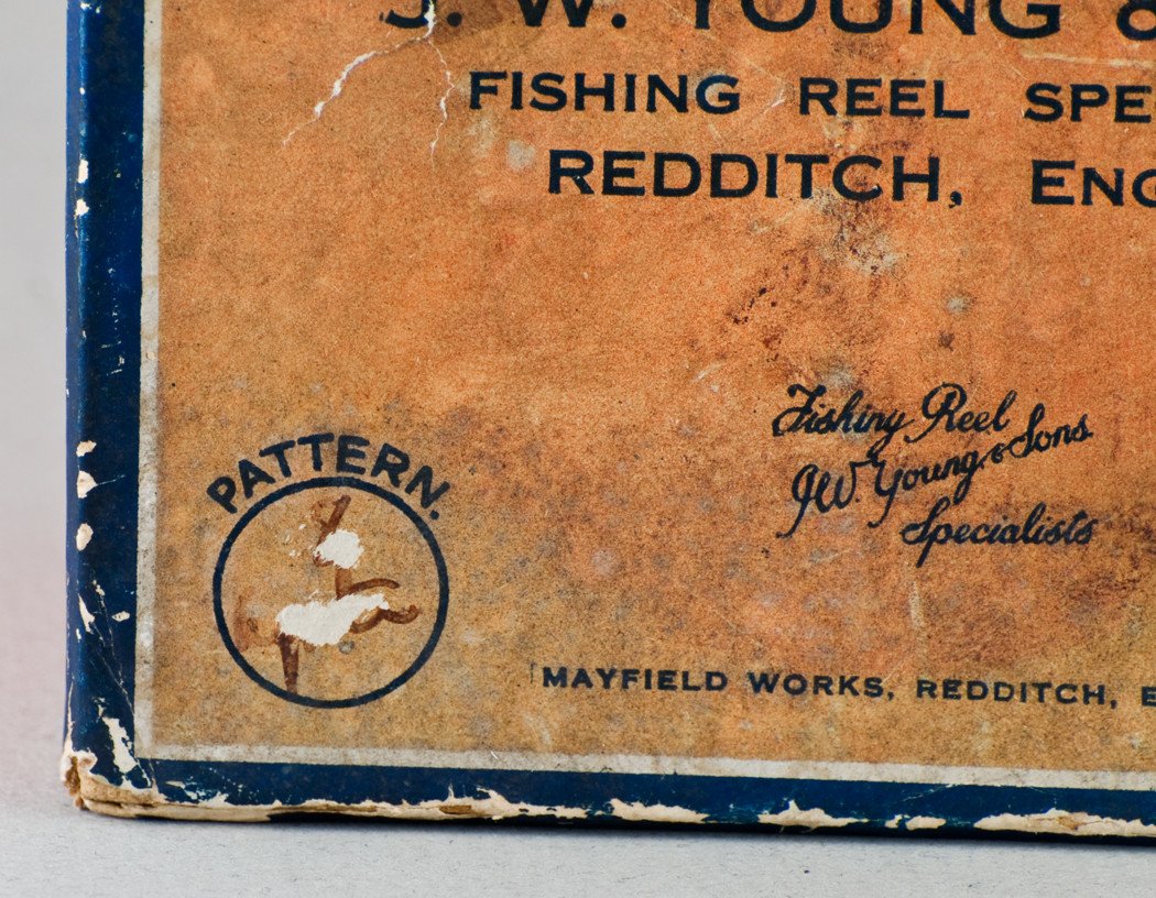 JW Young Pattern 1A 3" fly reel - boxed