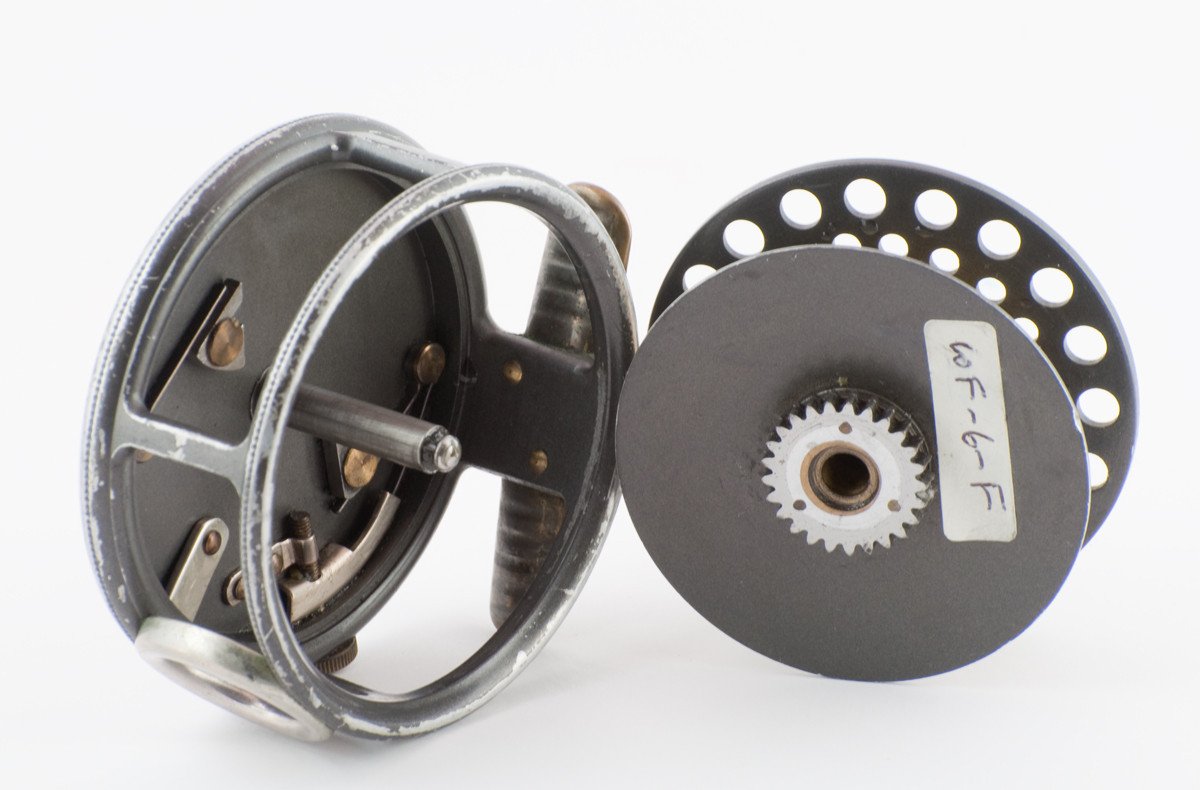 Hardy St George Fly Reel 3" and spare spool 