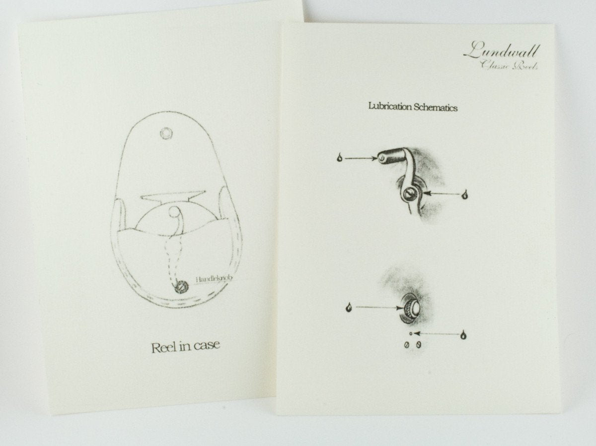 Georg Lundwall - White-Faced Glider Click Fly Reel
