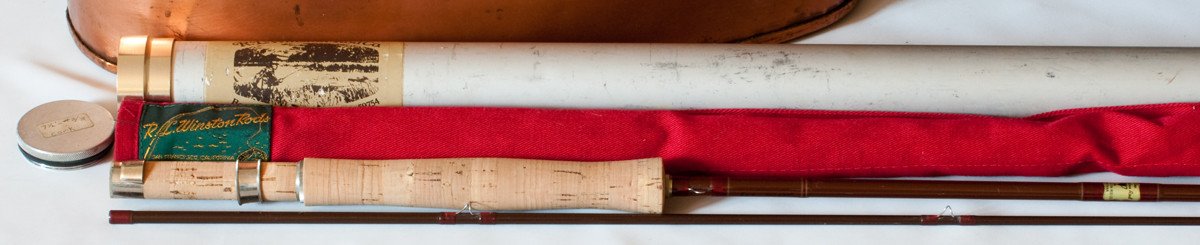 Winston, RL -- 7'6 3wt "Stalker" Montana-era Fiberglass Rod