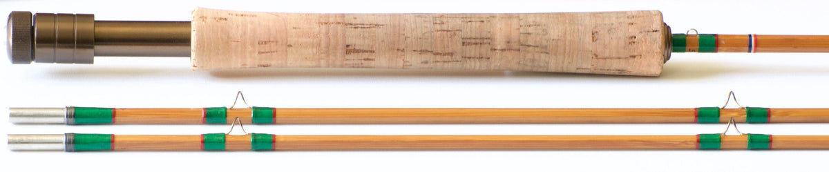 Pezon et Michel Super Parabolic PPP, "St. Louis" Type Dubos Bamboo Rod 8'1 4-5wt 