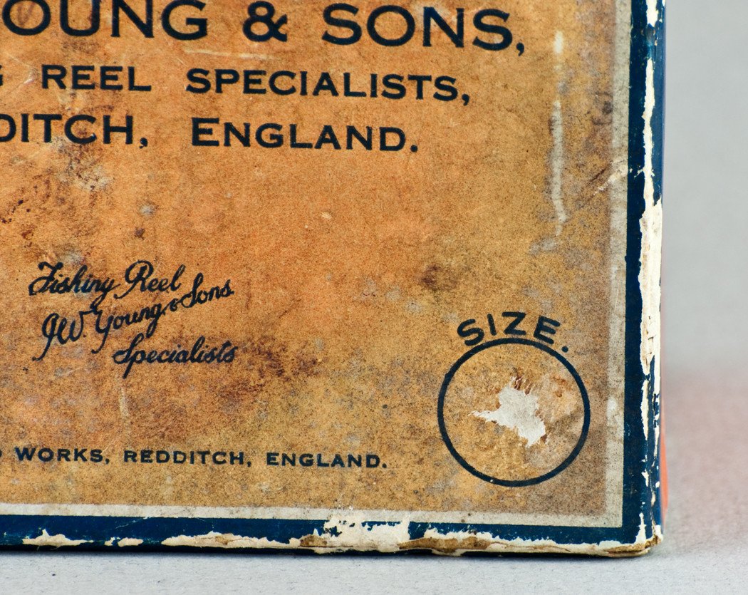 JW Young Pattern 1A 3" fly reel - boxed 