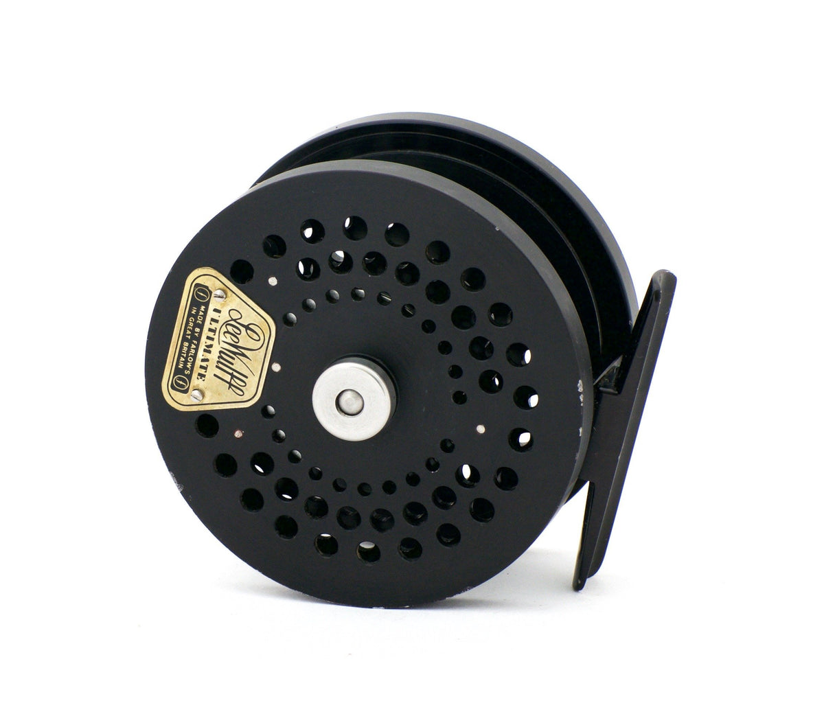 Lee Wulff Ultimate Reel (designed by Stanley Bogdan) - with original Homa leather case