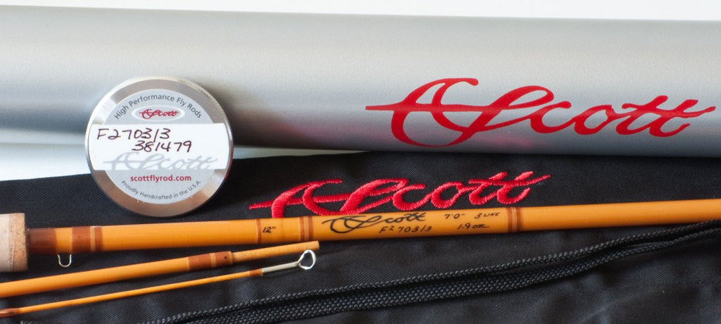 Scott F2 Fiberglass Fly Rod - 7' 3wt 3 piece - Spinoza Rod Company