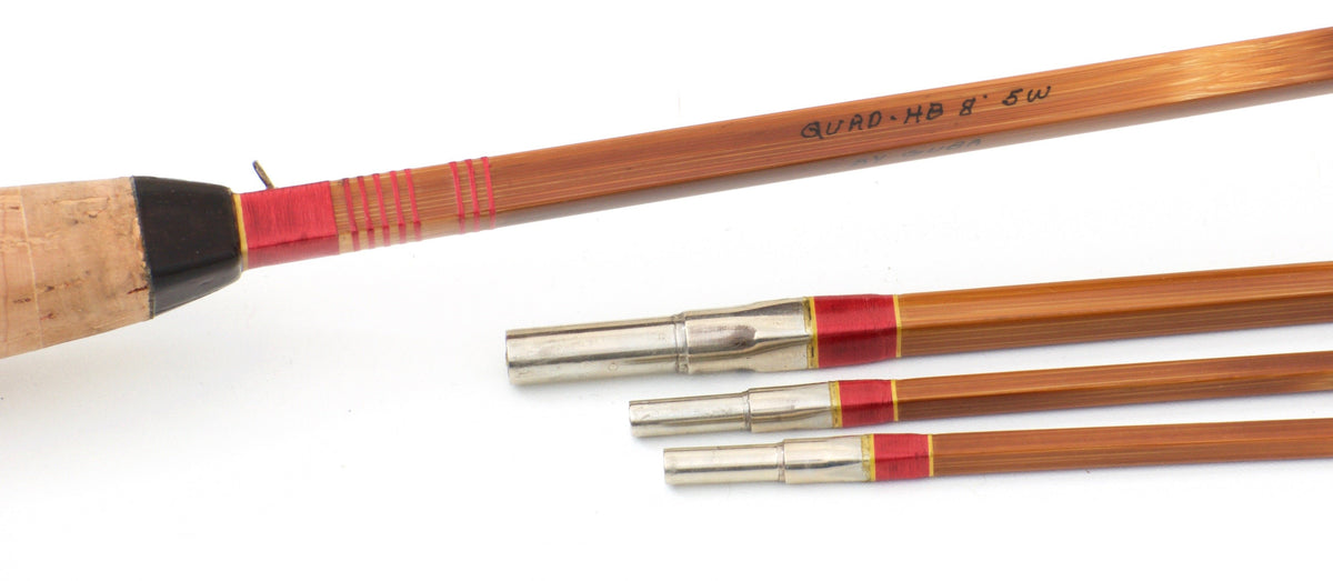 Guba/Zietak - 8' 3/2 5wt Hollowbuilt Quad Bamboo Rod