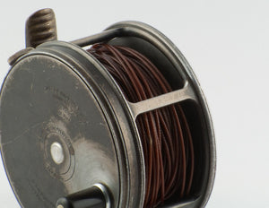 Hardy Perfect 3 3/4" Pre-WWII wide drum fly reel 