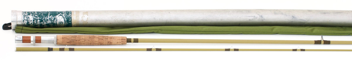 Orvis "Golden Eagle" 8' 6-7wt 2 pc. Fiberglass Fly Rod - case or tube detail