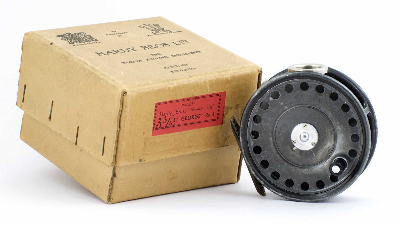 Hardy St. George 3 3/4" Fly Reel with Box 