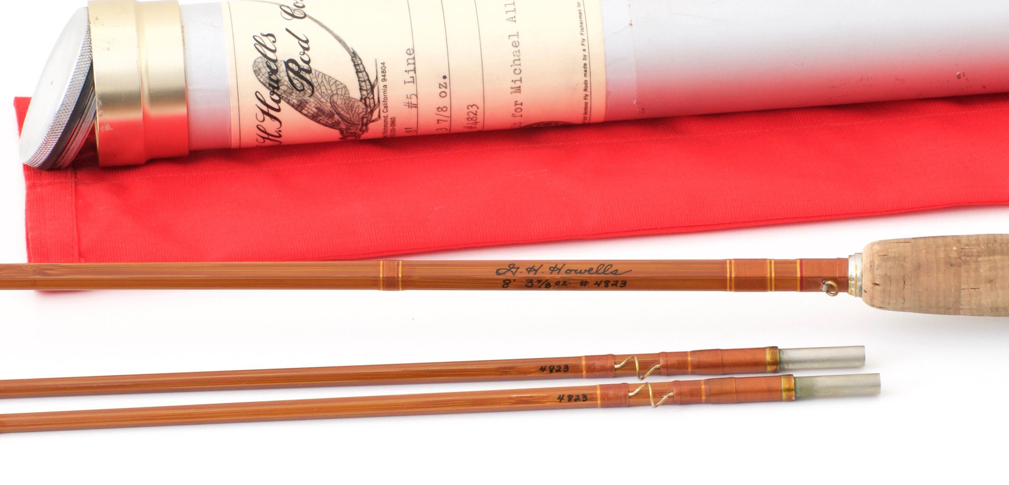 Howells, Gary -- 8' 5wt Bamboo Rod 