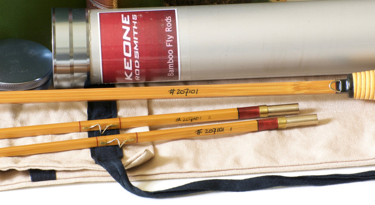 Heus, Danny / Keone Rodsmiths - "Emotion" 8' 5-6wt R-Quad Bamboo Rod 