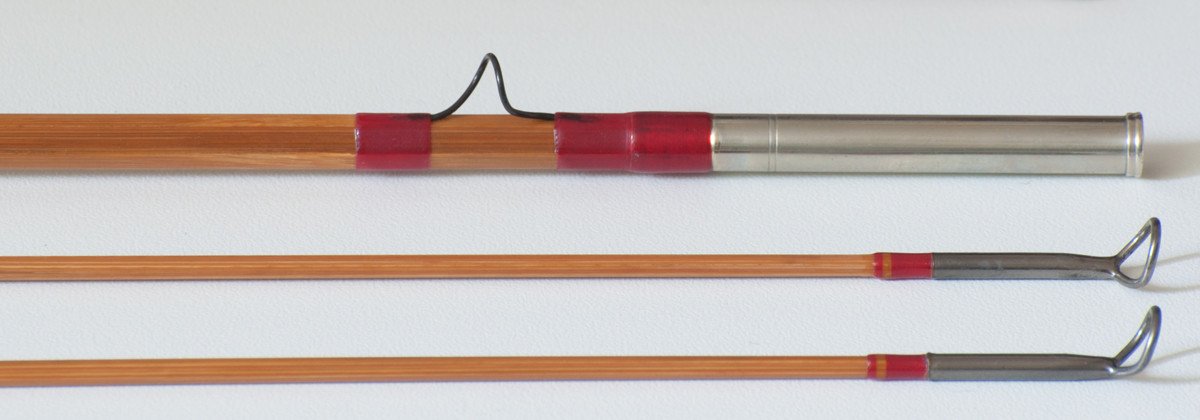 HL Leonard Red Wrap Bamboo Rod 7' 2/2 #5 - Spinoza Rod Company