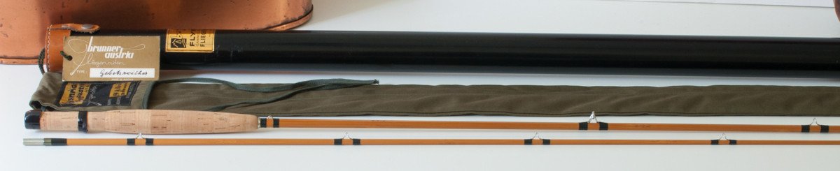 Brunner, Walter - "Type Gebetsroither" Bamboo Rod 7' 2/1 5-6wt