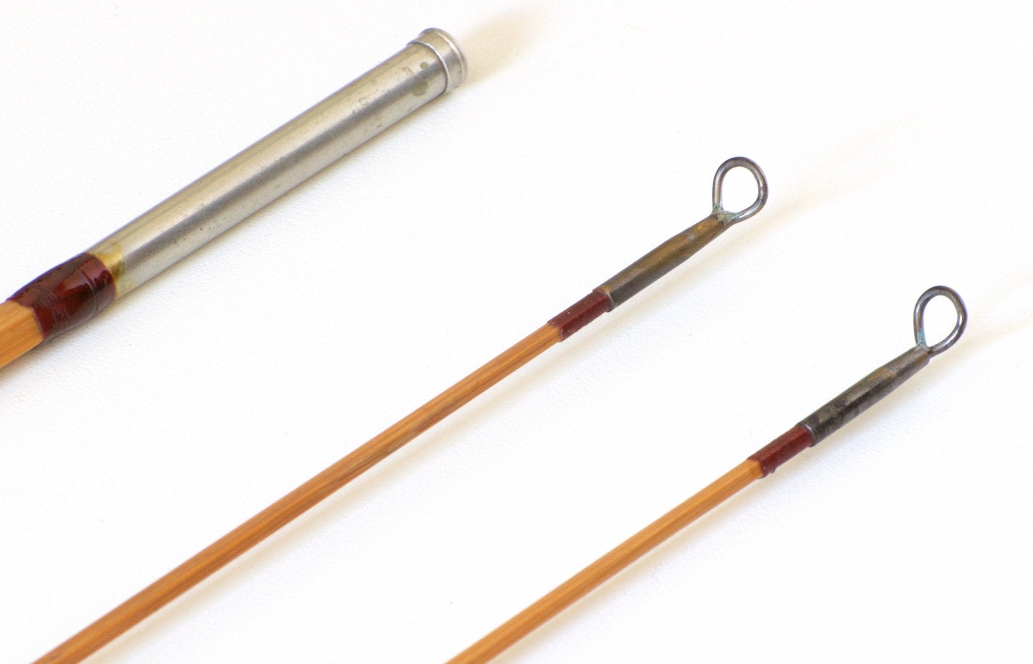 bamboo fly fishing rod kit Granger Favorite 6wt 9ft Premium nickel silver reel seats My dad showed me this