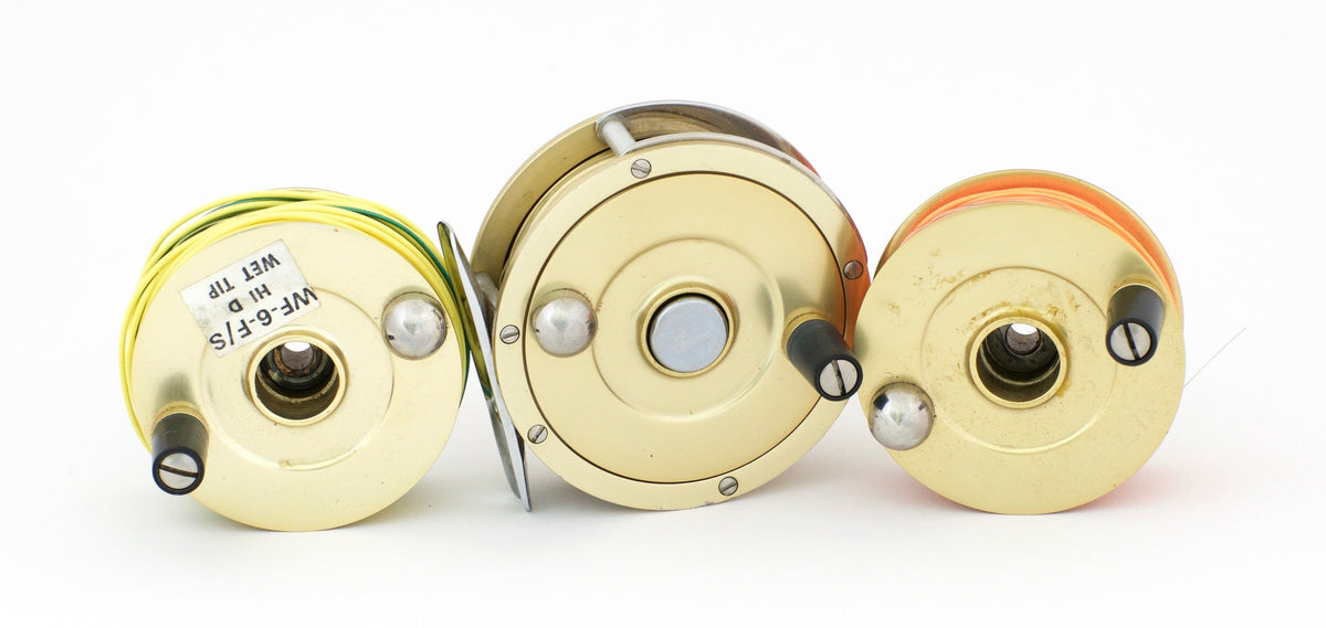 Fin-Nor Wedding Cake #1 Fly Reel and Spare Spools