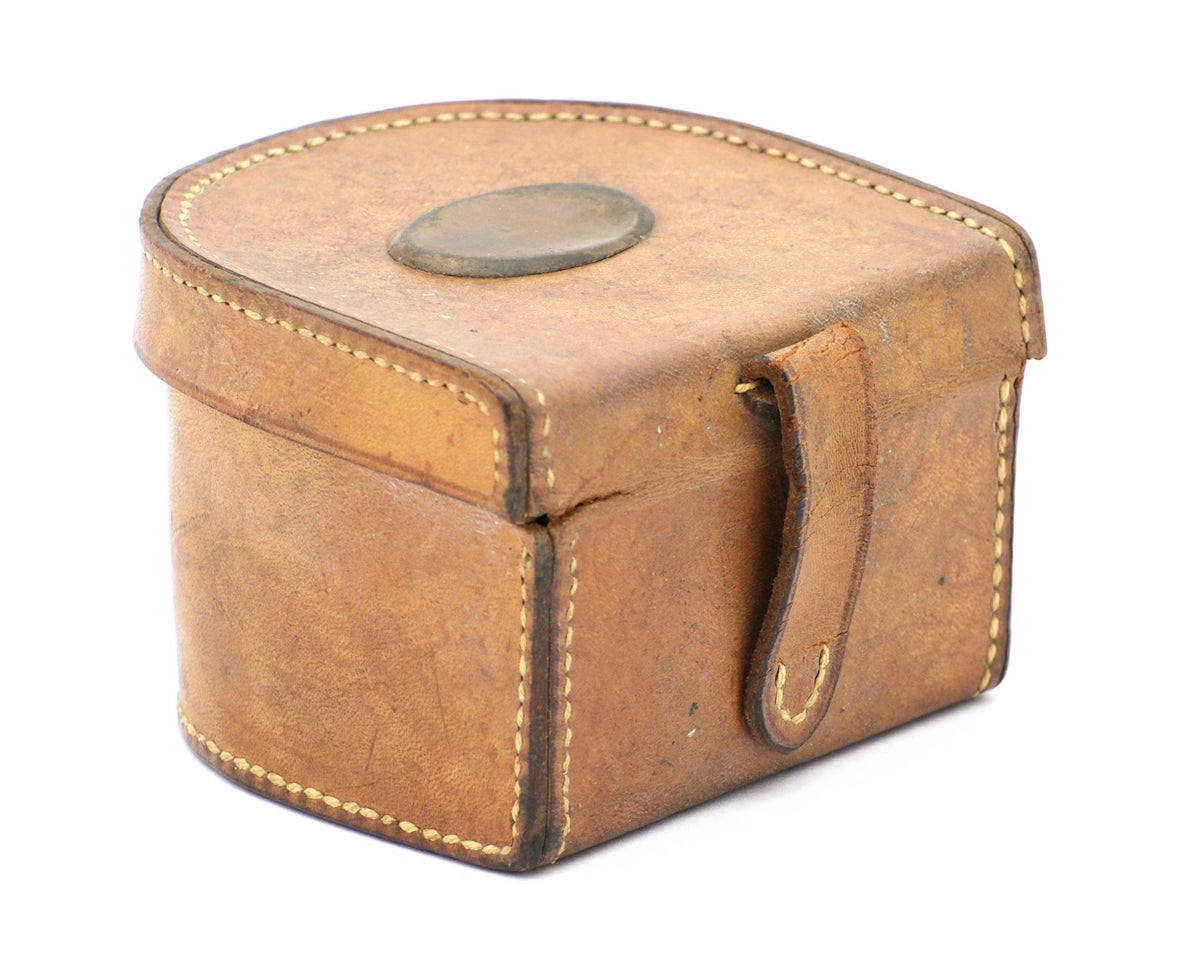 William Mills Leather Reel Case