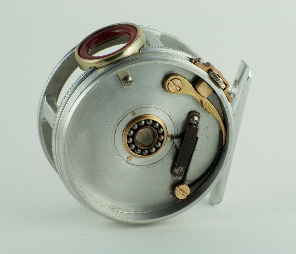 Chris Henshaw 3" Brass Face Perfect fly reel LHW 