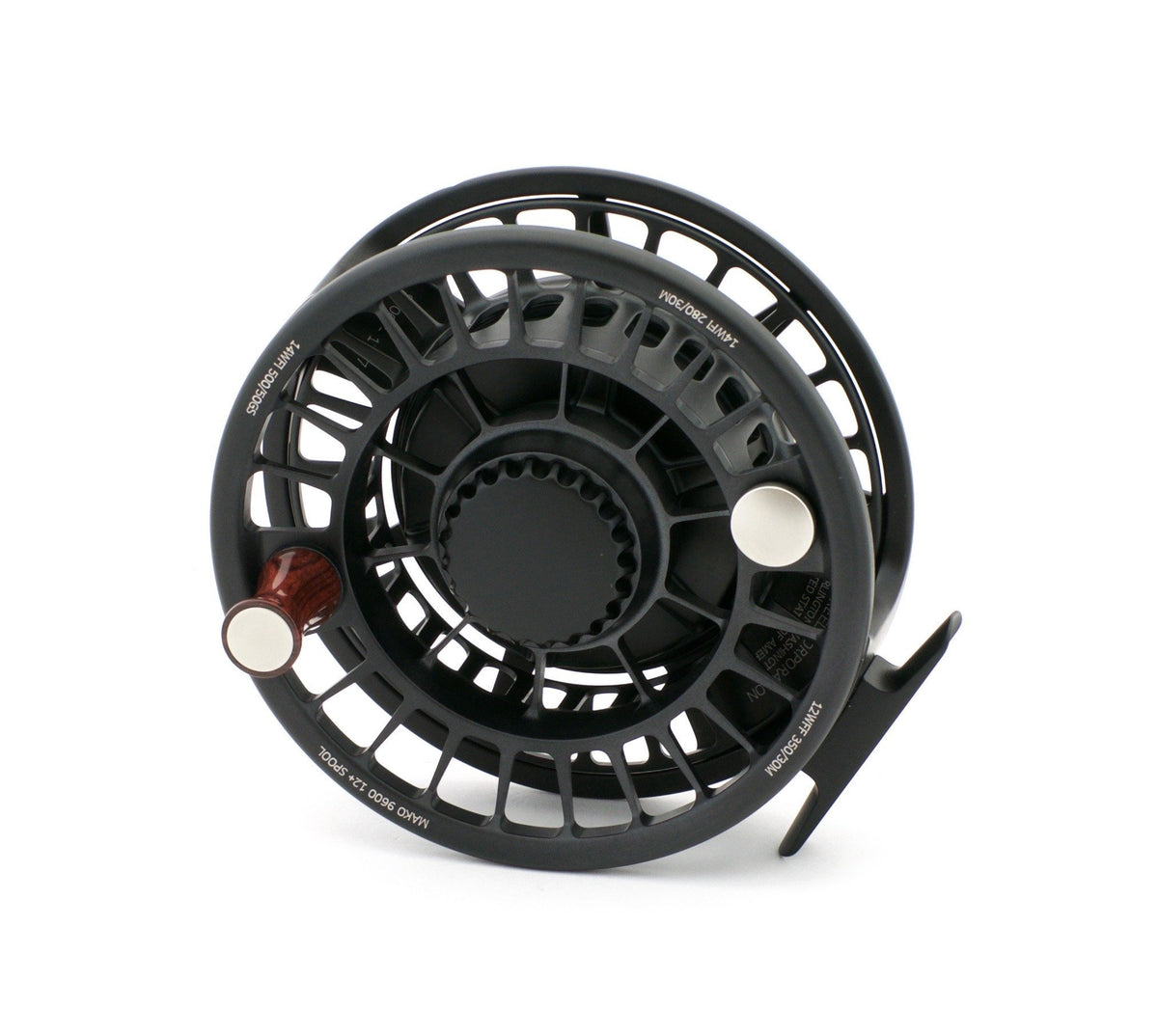 Charlton Mako Fly Reel - Model 9600B Stealth