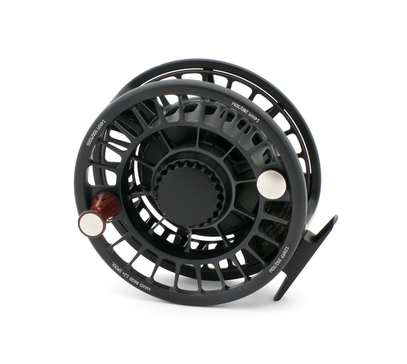 Charlton Mako Fly Reel - Model 9600B Stealth