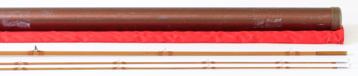 R.L. Winston Bamboo Rod 8' 2/2 #5 - handle grip and reel seat detail
