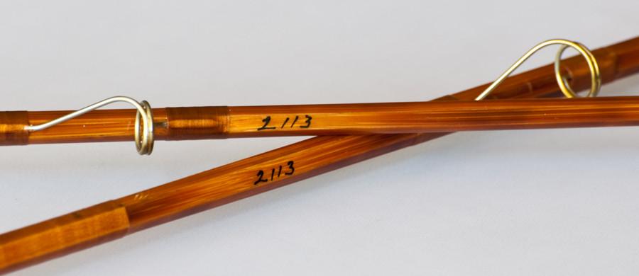 Young, Paul H -- "Texas Kid" Bamboo Baitcasting Rod 