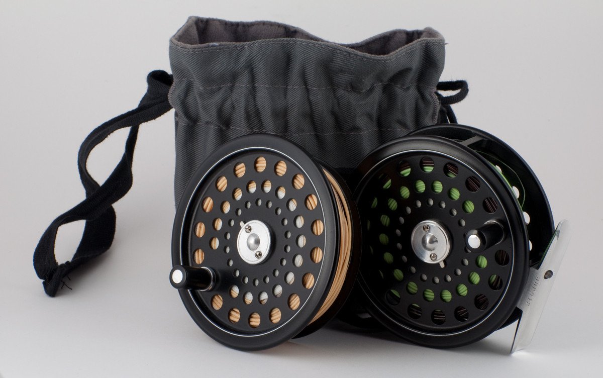 Hardy Ultralite Disc #7 Fly Reel and Spare Spool