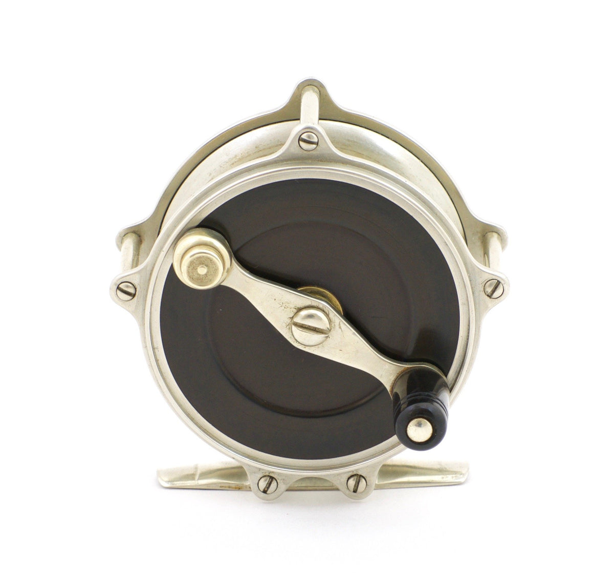 Julius Vom Hofe / H.L. Leonard -- 3" Raised Pillar Fly Reel