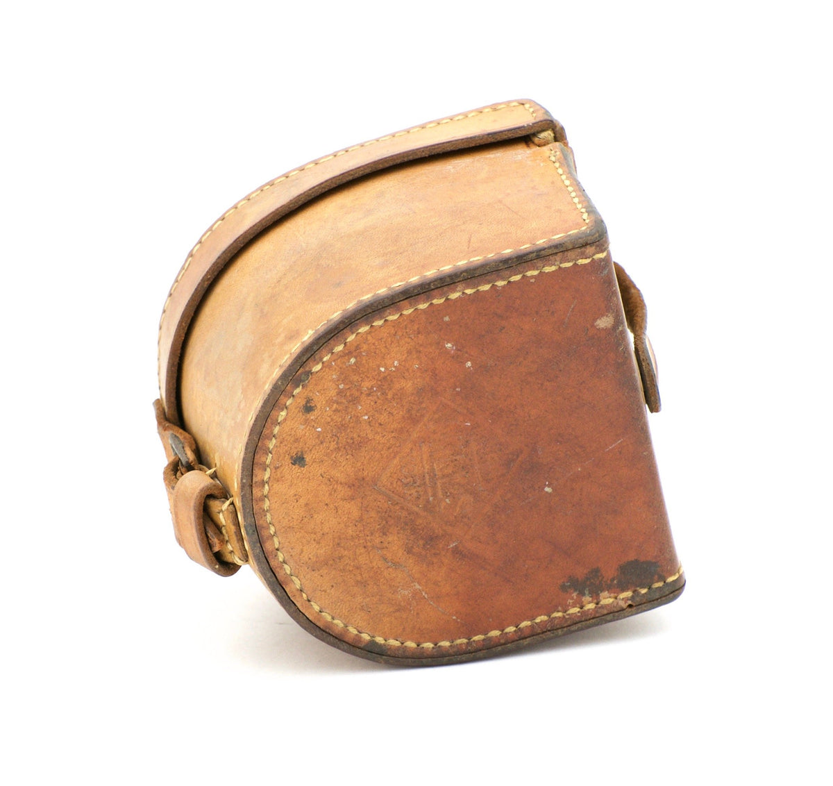 William Mills Leather Reel Case