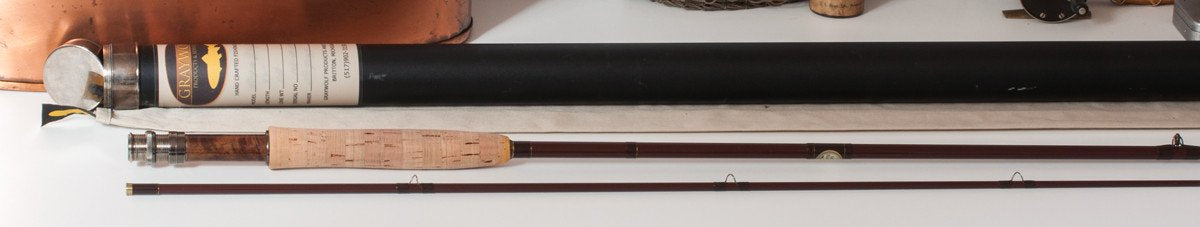Graywolf Rods / Tom Morgan Rodsmiths Fiberglass Fly Rod - 8' 5wt 2pc! 