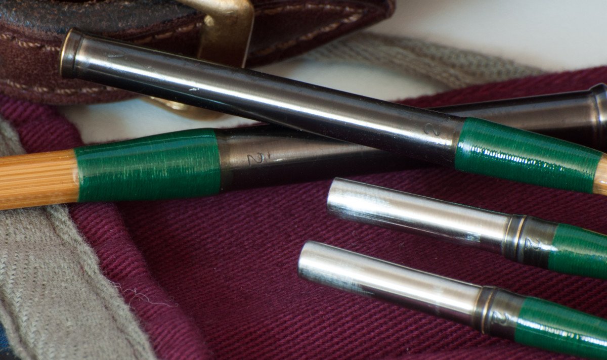 Hardy Marvel 7' 4wt bamboo rod with leather tube