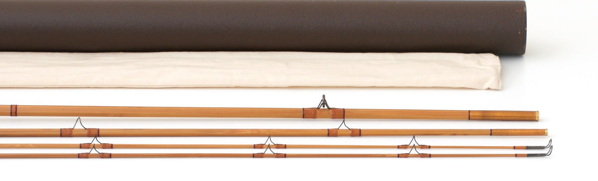 R.L. Winston Bamboo Rod 9'6" 3/2 #8 - handle grip and reel seat detail