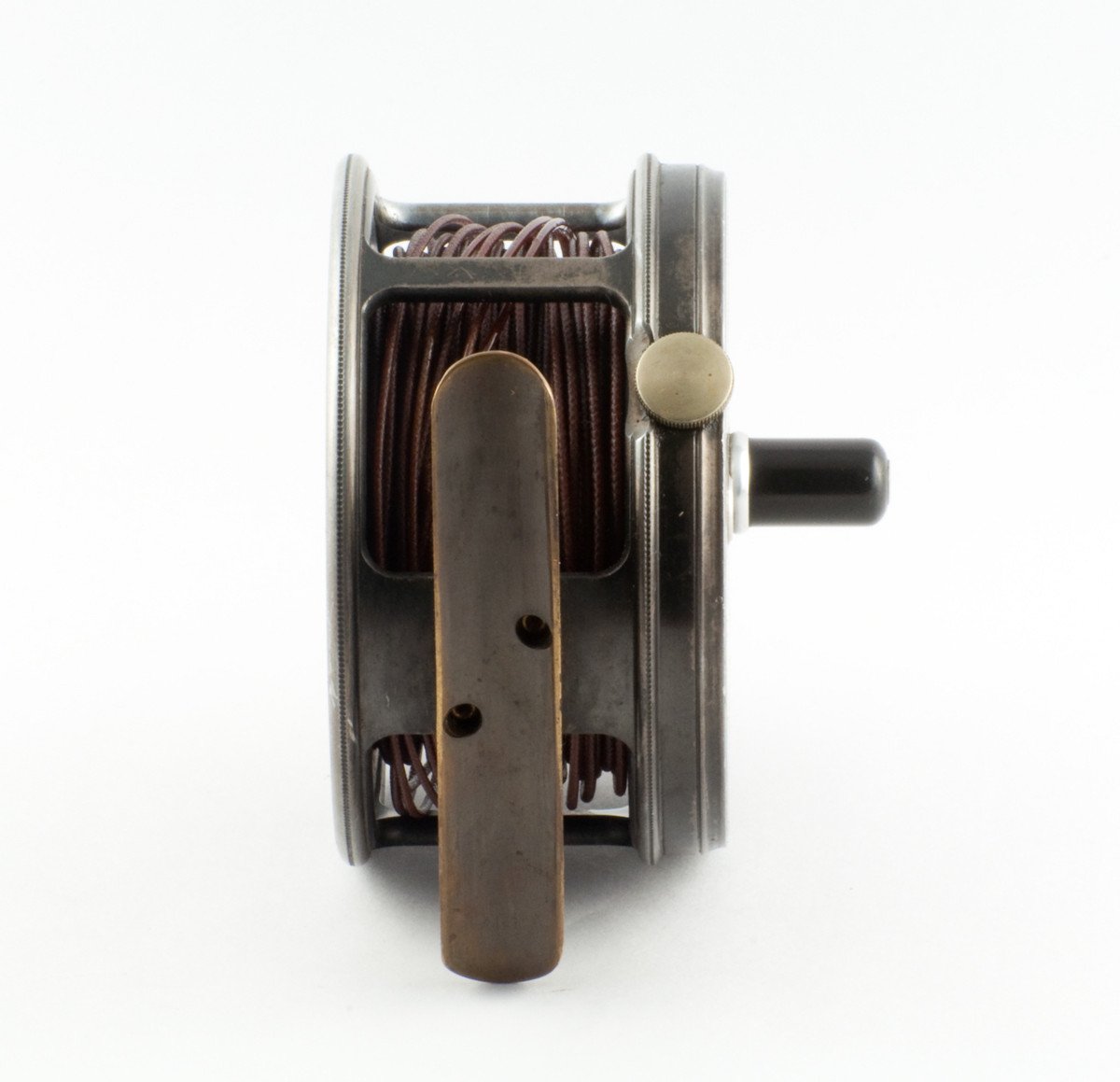 Hardy Perfect 3 3/4" Pre-WWII wide drum fly reel