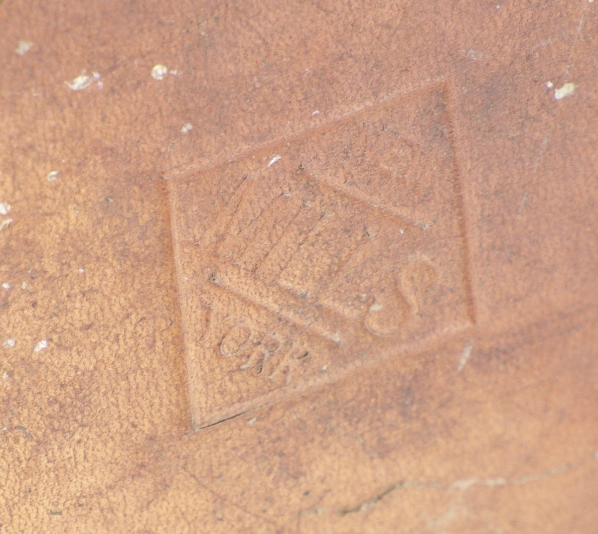 William Mills Leather Reel Case