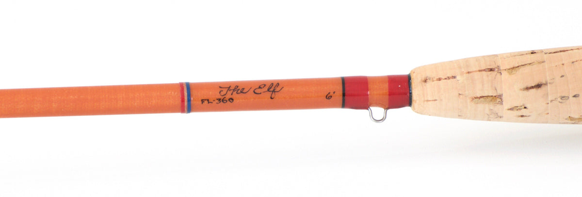 Cummings, Vince -- "The Elf" 6' 3wt Fiberglass Fly Rod 