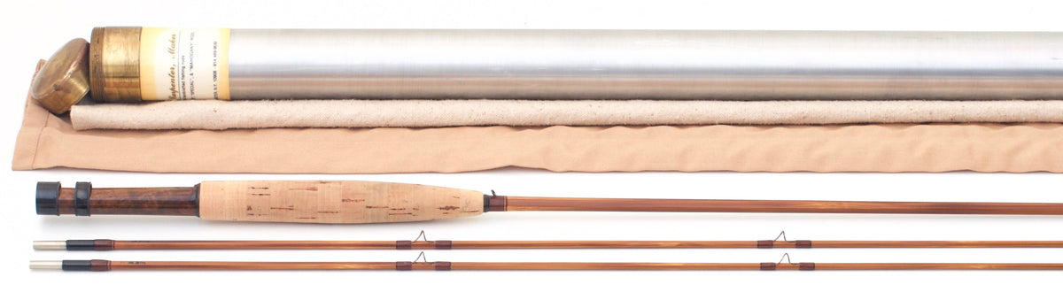 Walt Carpenter Browntone 7'3 2/2 4wt Bamboo Rod 