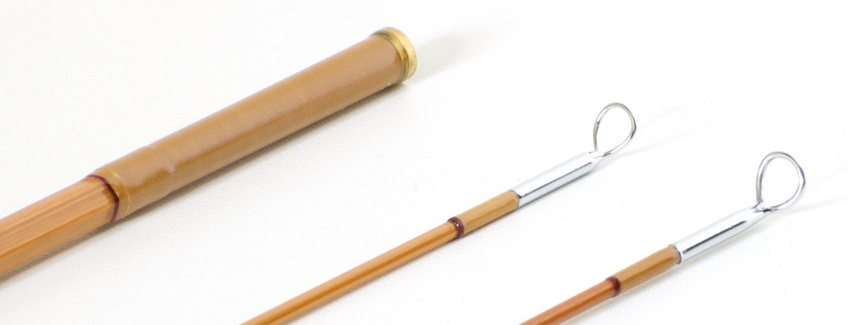 R.L. Winston Bamboo Rod SF-era 8' 2/2 #5 - rod sections with guides and wraps