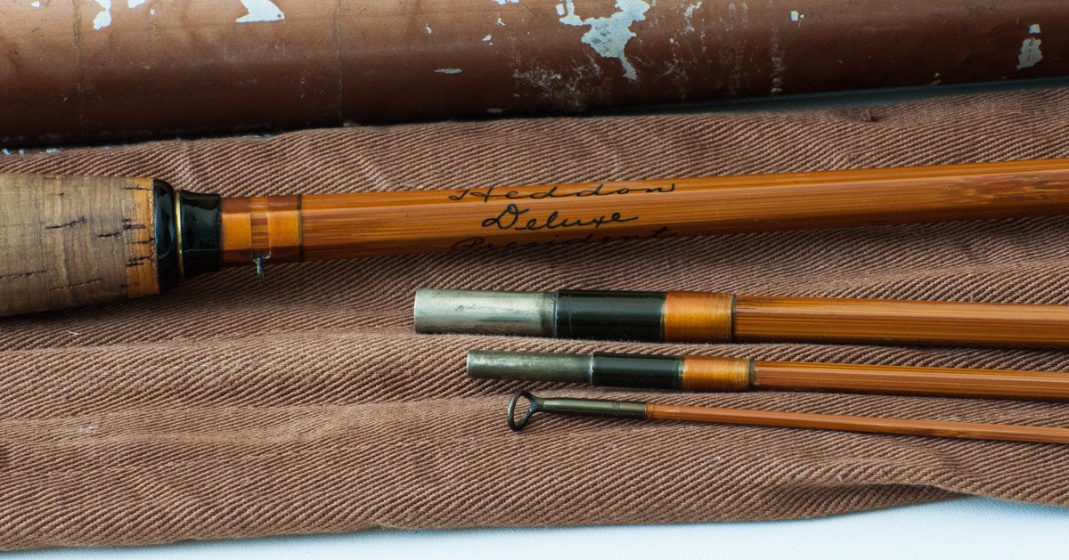 Heddon Model #50 Deluxe President 8 1/2' Bamboo Rod