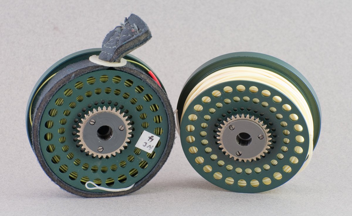 Orvis CFO III Disc Fly Reel - green introductory model with two spare spools!