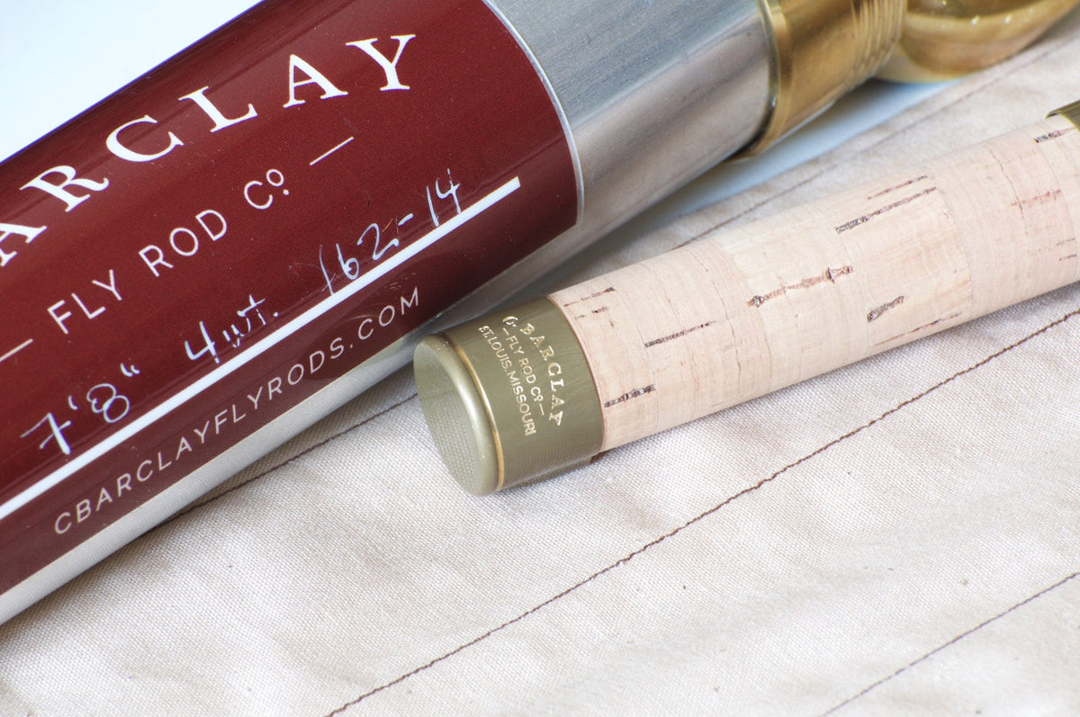 Barclay, Chris - 7'8" 3pc 4wt fiberglass fly rod 