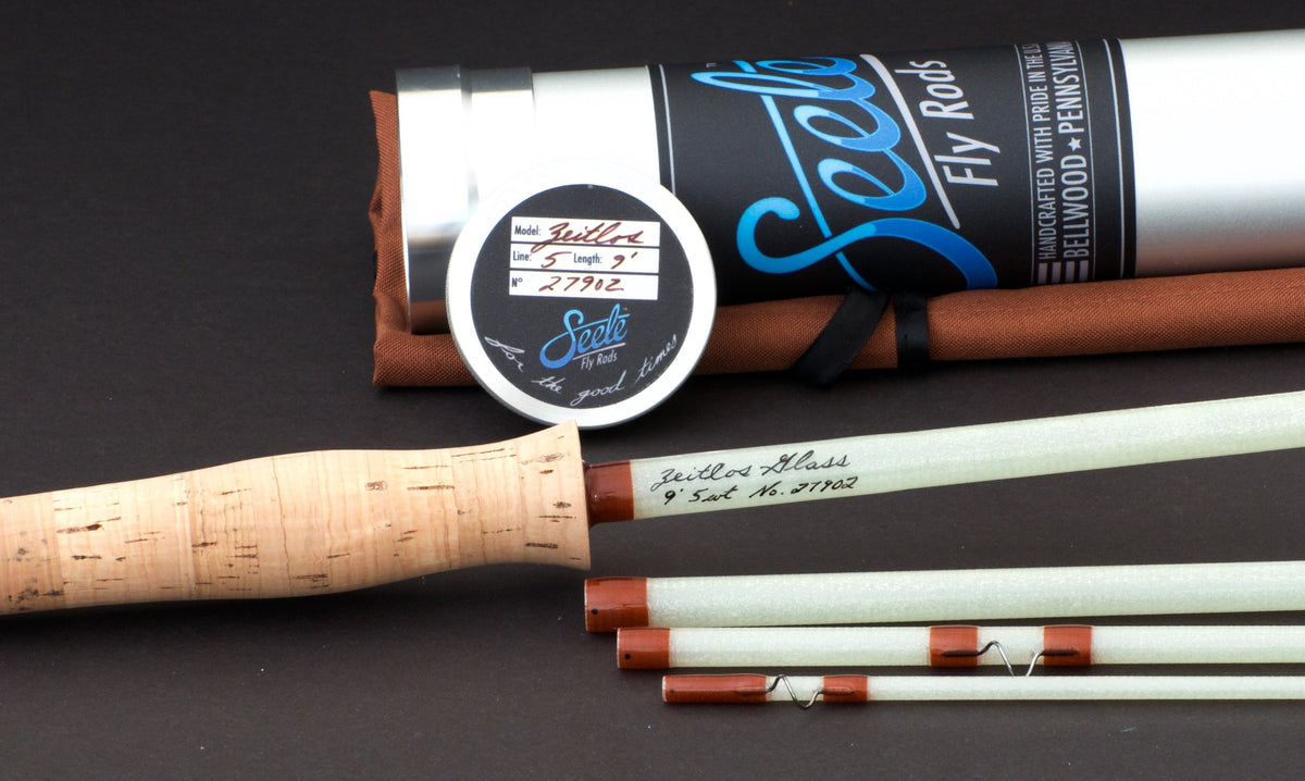 Seele Zeitlos 9' 5wt 4 pc. Fiberglass Fly Rod 