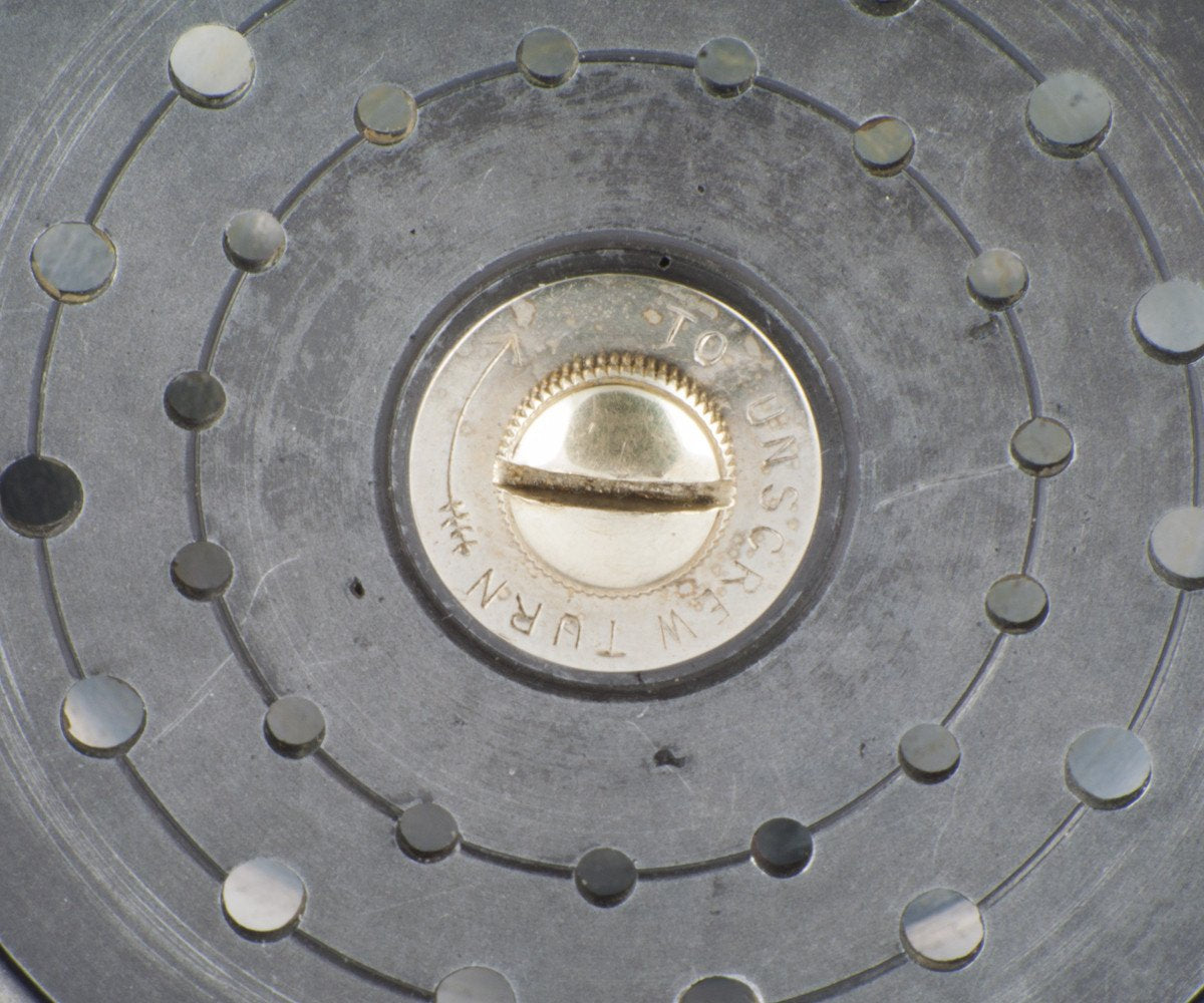 Dingley Perfect 3 1/2" LHW fly reel w/ Westley Richards London Stamp! 