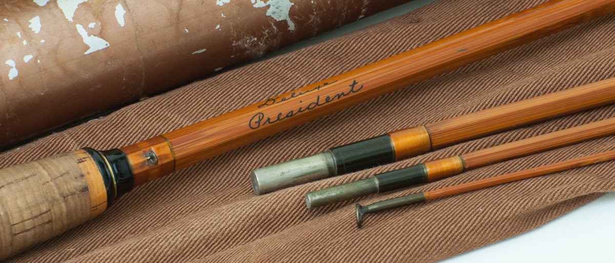 Heddon Model #50 Deluxe President 8 1/2' Bamboo Rod