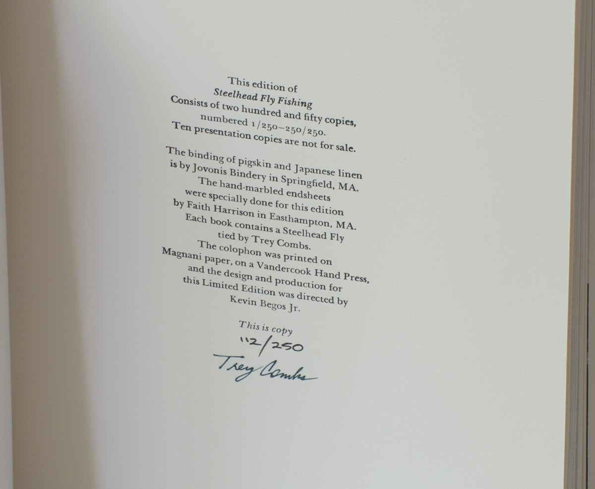 Combs, Trey - Steelhead Fly Fishing (Limited Edition) 