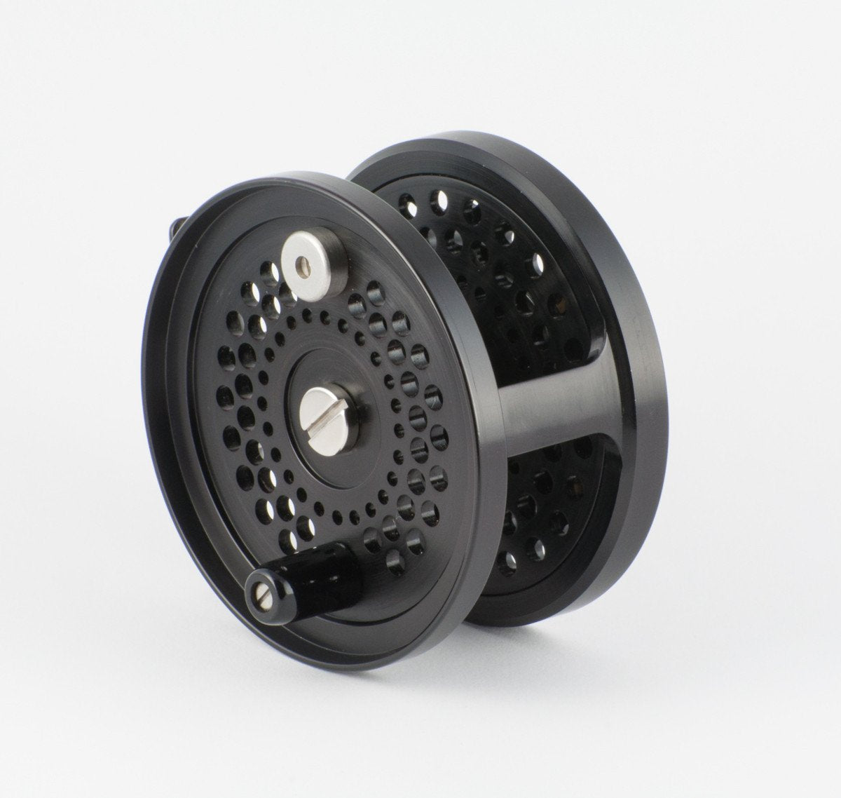 Lee Wulff Ultimate Reel (designed by Stanley Bogdan) - with original Homa leather case