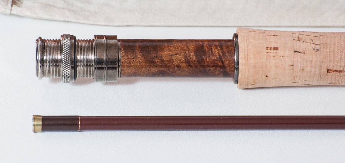 Graywolf Rods / Tom Morgan Rodsmiths Fiberglass Fly Rod - 8' 5wt 2pc!